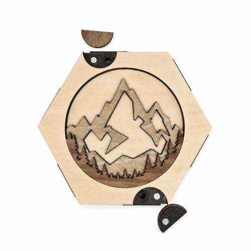 Medaillenhalter 1er Berg Motiv