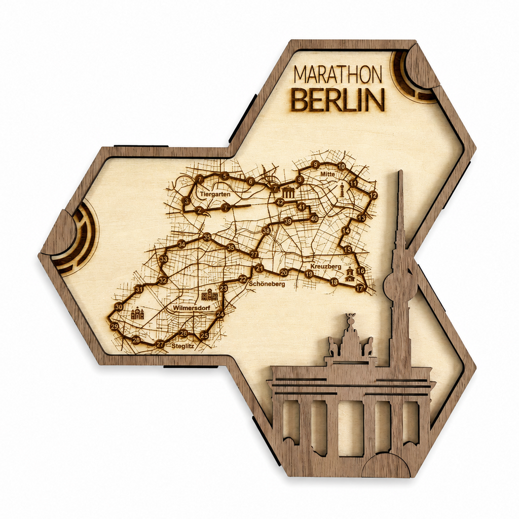 Medaillenhalter Base Berlin-Marathon