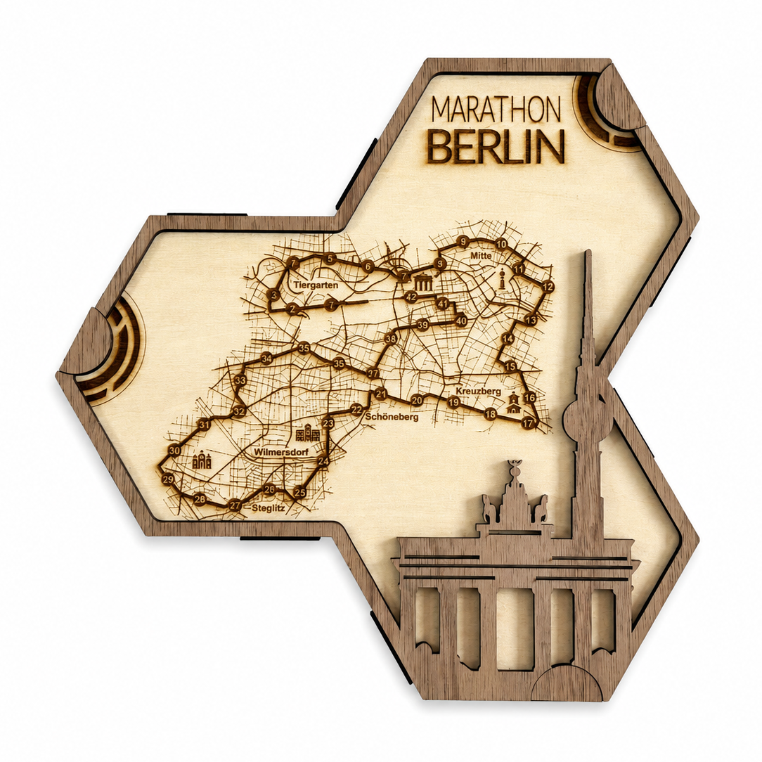 Medaillenhalter Base Berlin-Marathon